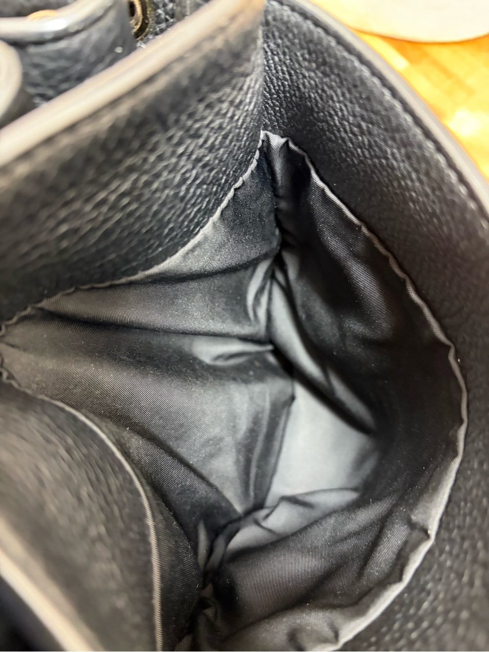Alexander Wang Diego Black Pebbled Leather Studded Bucket Crossbody Bag - Picture 7 of 13